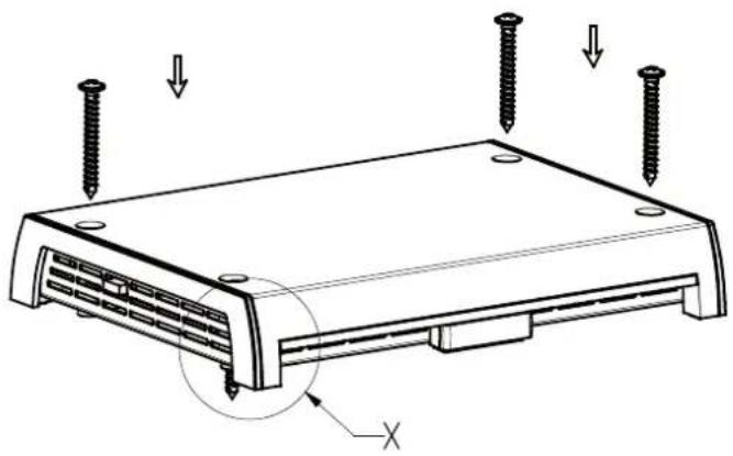 KATHREIN HDP 650 GPS - Risk of material damage from applying too much force when tightening the screws! - 1