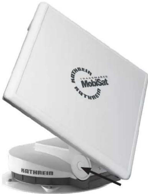 KATHREIN HDP 650 GPS - Manually Lowering the Turntable - 1