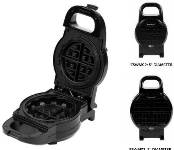 PowerXL Stuffed Wafflizer ESWM03 - Rear Indicator Lights - 1