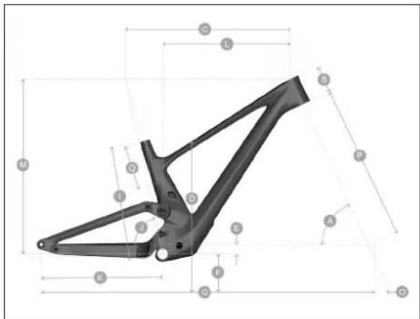 Technical diagram of a mechanical bracket with labeled parts and dimension lines