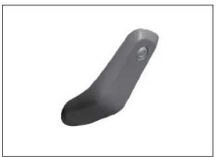 3D rendered image of a gray ergonomic tool or bracket (no text or symbols visible)