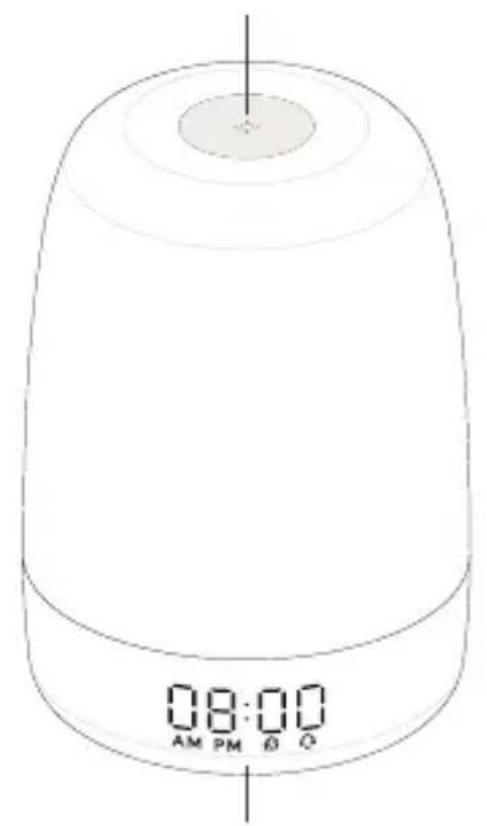 YONO WakeUp Light - Uitleg van de knoppen - 2