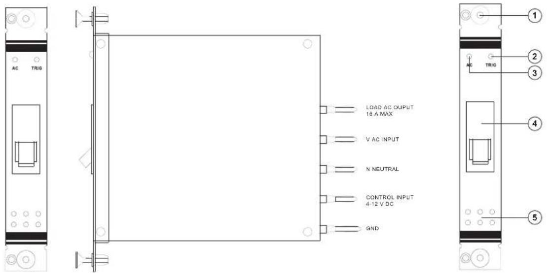 Eurolite DPMX-1216 MP - Dimmer-Modul des EUROLITE DPMX-1216 - 1