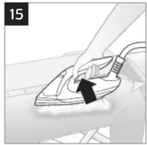 Hand using a power iron to clean or repair a car (no text or symbols visible)