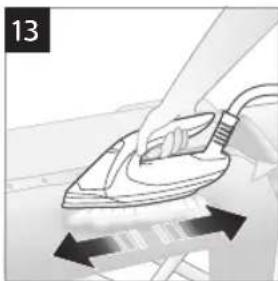 Illustration of a hand using a power iron to lift a car (no text or symbols visible)