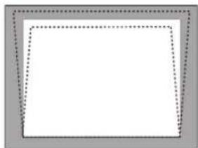 NEC NP2200 - Use the ◀ or ▶ button to correct the keystone distortion. - 1