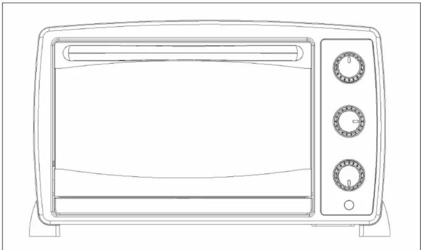 Optimum PK-1200 - Piekarnik elektryczny PK-1200 - 1