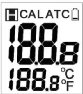 CAL ATC 188.8 188.8°C °F