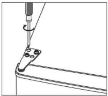 Exquisit GS272-NF-040EW - Draairichting deur wijzigen - 3