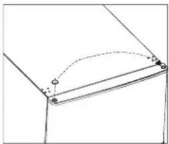 Exquisit GS272-NF-040EW - Draairichting deur wijzigen - 4
