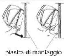 HAIER HAS09FAAIN - Fissaggio del corpo dell'unità interna - 1