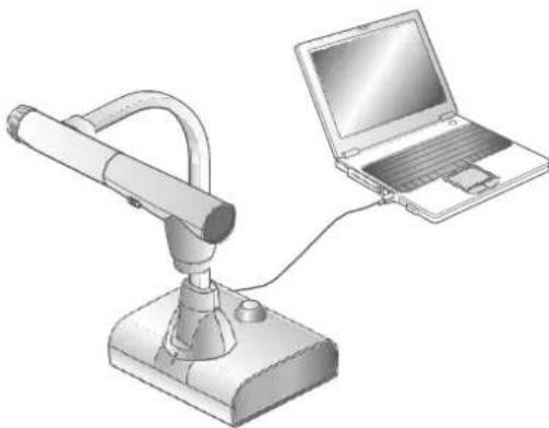 Elmo L-12G - 3-2 Using by connecting to a computer with the USB cable - 1