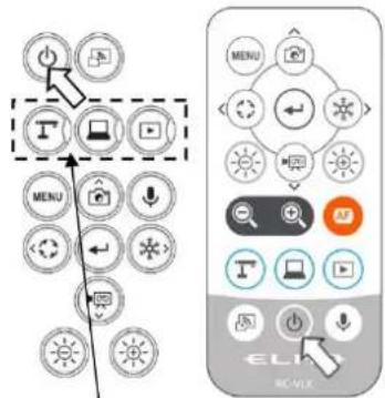 Diagram showing navigation and control icons on a mobile phone, with left panel highlighting menu controls and right panel displaying ELEA interface.