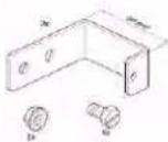 HAGER FR24V2 - Lowering angle bracket for crossbar or retaining rail - 3