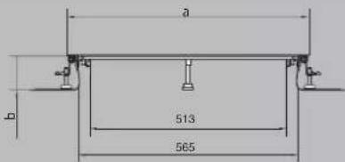 HAGER BKFD400045 - Overview of floor installation systems - cable assignment - 1