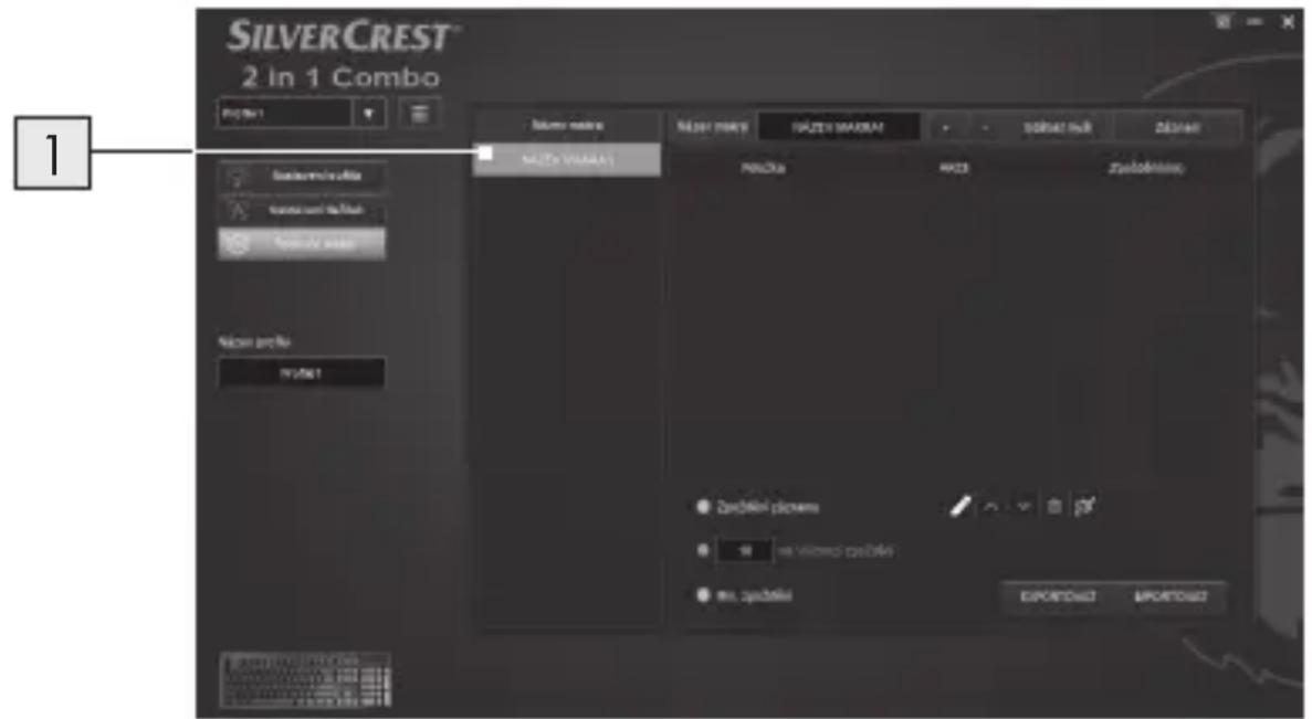 SILVERCREST SGK 3 A2 - Nastavení maker - 1
