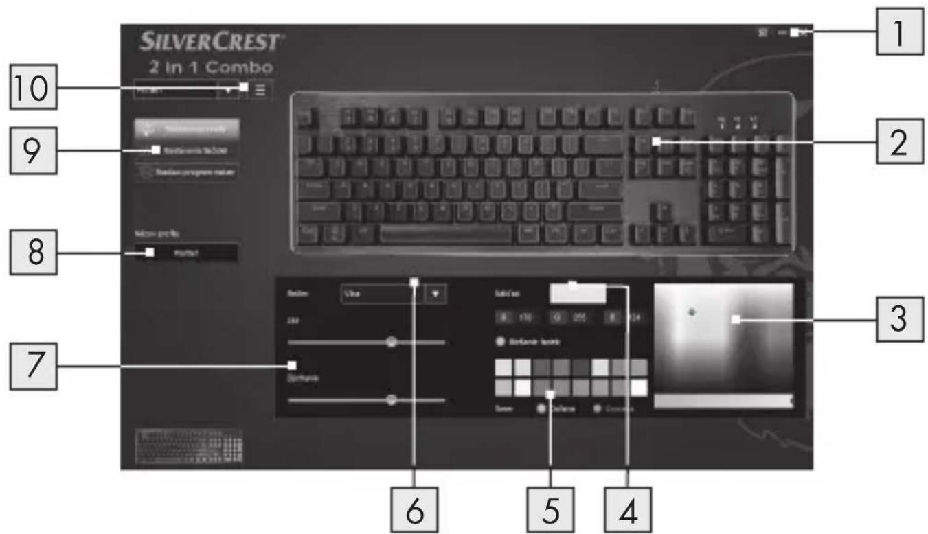 SILVERCREST® 2 v 1 Combo 10 9 8 7 2 2 3 6 5 4