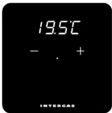 19.5°C - . + INTERGAS