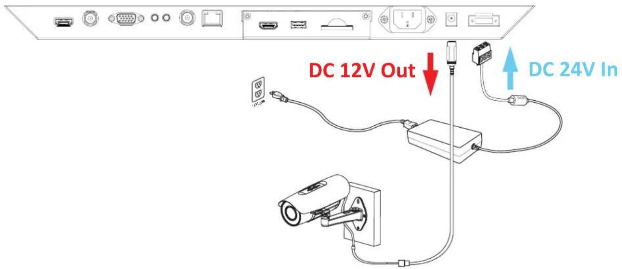 DC 12V Out DC 24V In