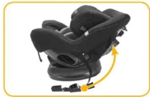 SAFETY 1ST Summit ISO 30 - Rearward-Facing Installation Using Seatbelt - 1