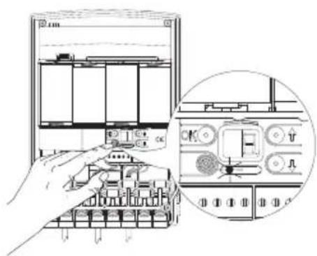 HAGER LCP01S - Passer le combiné en mode suppression de lien radio - 7