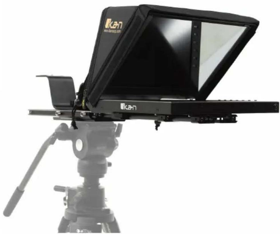 Ikan PT4200 - Professional 12" Beam Splitter Teleprompter with Reversing Monitor - 1