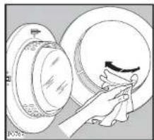 Zanussi-Electrolux TD4113W - Cleaning the filter - 1