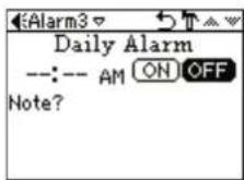 SHARP OZ-590A - Setting the Alarm time - 1