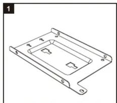 Technical line drawing of a mechanical housing or bracket (no text or symbols)