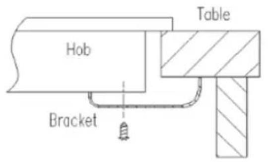 Hob Bracket Table