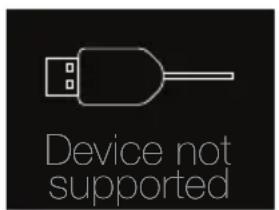Device not supported