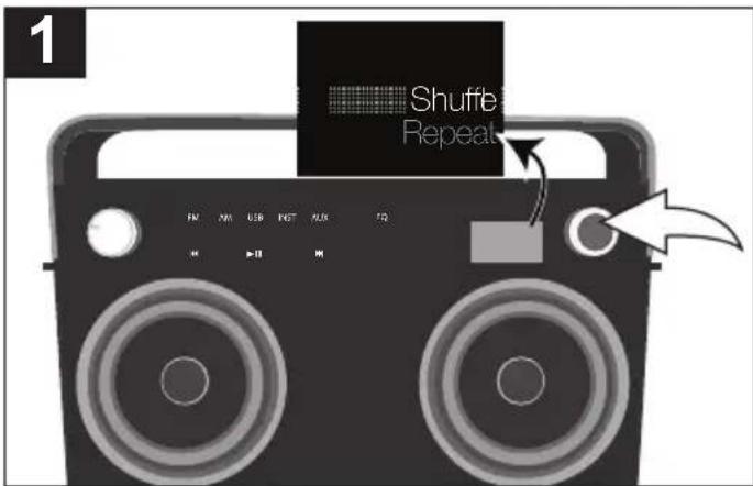 1 Shuffle Repeat