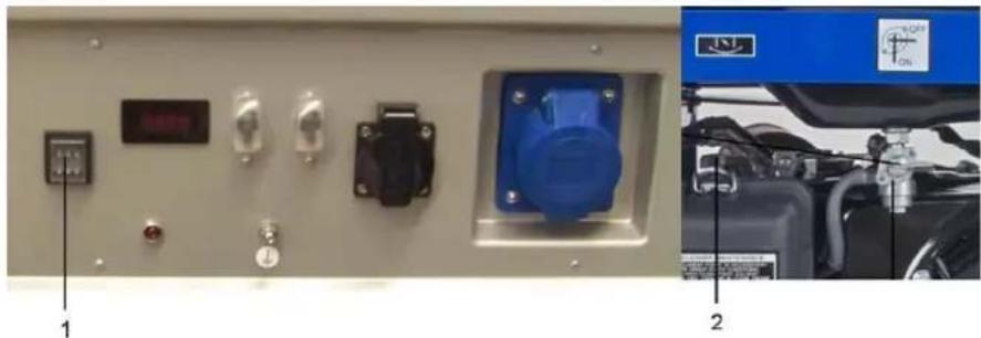 Endress ESE 3000 BS - You switch off the appliance as follows: - 1
