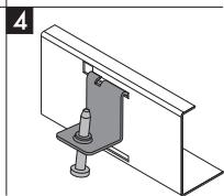 SMEG PGF64SA - Bevestiging op de steunende structuur: traditioneel inbouwmodel - 7
