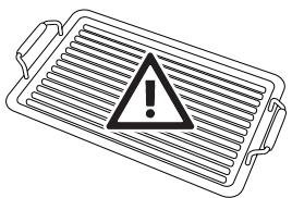 SMEG PGF64SA - Limitations pour l'utilisation des grils à viande - 1