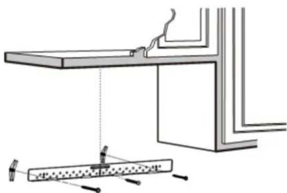 Summit MHOTR242B - Attaching the Mounting Plate - 1