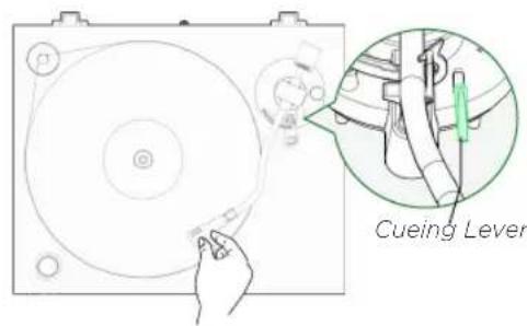 Cueing Lever