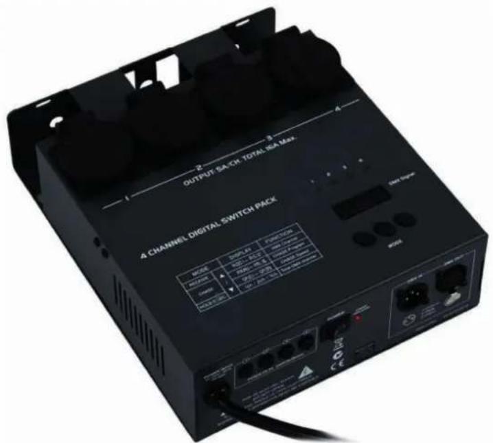OUTPUT SA/CH TOTAL HA Max 4 CHANNEL DIGITAL SWITCH PACK MODE POTATO MINI