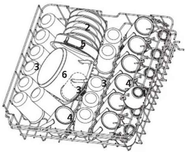 Technical diagram of a mechanical assembly with numbered components for identification
