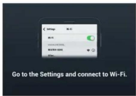 Settings Wi-Fi Wi-Fi Wi-Fi Connection to Wi-Fi.