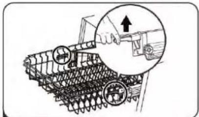 Technika TDX6SS-6 - Adjusting the upper basket Type 1: - 6