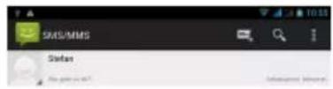 XORO TelePAD 96A3 - Send & receive Short Messages - 1