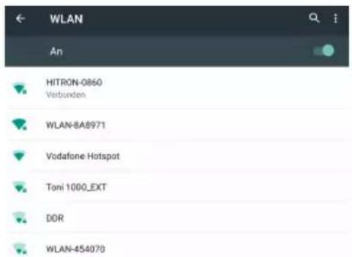WLAN An HITRON-0860 Verbunden WLAN-8A8971 Vodafone Hotspot Toni 1000_EXT DOR WLAN-454070