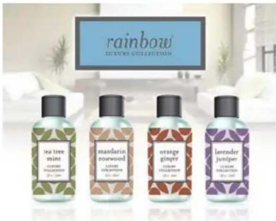 rainbow EXXURY COLLECTION tea tree mint LOKING MUSHROOM 200 gm mandarin rouwood LUXARO COLLENTONE 200 gm orange ginger LOKING COLLENTONE 200 gm lavender juniper LOKING MUSHROOM 200 gm