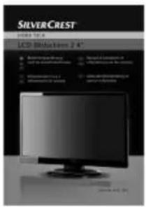 SILVERCREST LCD Blouses 2.4" ■ Reversible LED • Reversible LED ■ Reversible LED ■ Reversible LED ■ Reversible LED ■ Reversible LED ■ Reversible LED