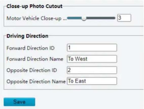 Close-up Photo Cutout Motor Vehicle Close-up ... 3 Driving Direction Forward Direction ID 1 Forward Direction Name To West Opposite Direction ID 2 Opposite Direction Name To East Save