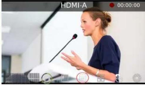 Epiphan Pearl Mini - CMS event controls using the touch screen - 2