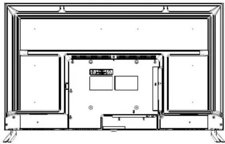 Plan d'étage architectural montrant l'agencement des pièces et l'emplacement des portes (sans texte ni étiquettes)