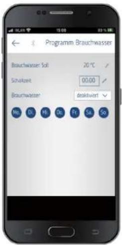 THEBEN RAMSES 850 top3 OT - Programme de l'eau chaude sanitaire P4 - 2