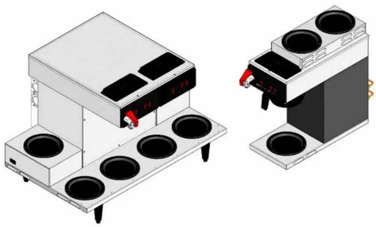Bunn CWTF-DV-TC - C, CT, CWTF Series Including DV, APS/TC/TS, Single CW & Twins - 1